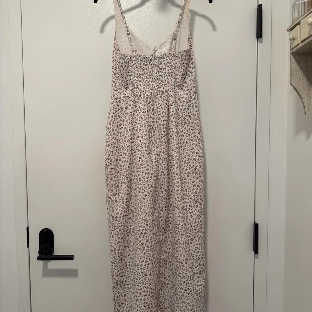 Abercrombie & Fitch Tie Front Floral Midi Dress - Picture 5 of 5